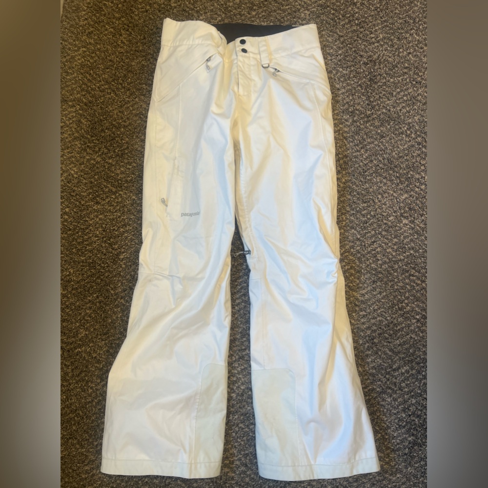 Patagonia Snow Ski Snowboard H2No® Pants Off-White M Women’s